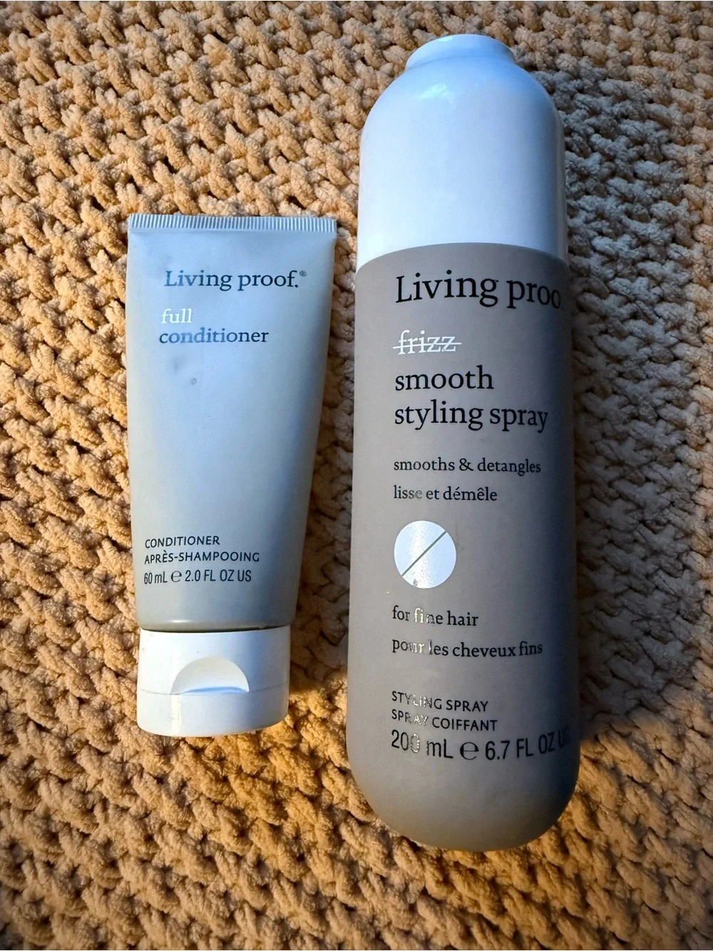 Living Proof Smooth Styling Spray & Full Conditioner - Gray